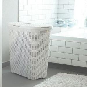 Curver Style szennyestartó kosár 40L krém fehér