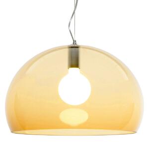 Függőlámpa Kartell, FL/Y, dimmable, Sárga, Nappali, Műanyag, Dizájn