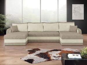 Sarokkanapé Comfivo Melissa III, Kárpit, 80x304x140cm
