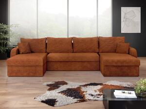 Sarokkanapé Comfivo Melissa III, Kárpit, 80x304x140cm
