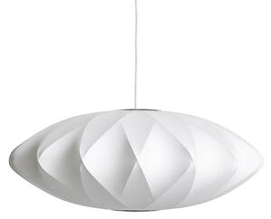 Függőlámpa HAY, Nelson Saucer Bubble Crisscros, dimmable, Fehér, Nappali, Műanyag, Dizájn