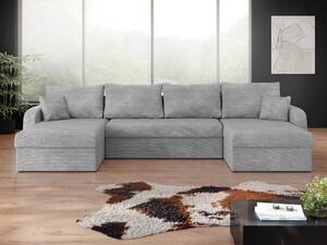 Sarokkanapé Comfivo Melissa III, Kárpit, 80x304x140cm