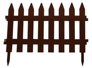 Prosperplast GARDEN CLASSIC kerítés 35cm x 3,2m barna