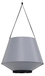 Függőlámpa Forestier, Carrie S, dimmable, Szürke, Nappali, Szövet / Textília, Dizájn