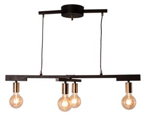 Függőlámpa By Rydéns, Zeona, dimmable, Fekete, Nappali, Fém, Modern