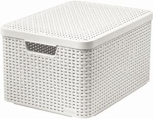 Box Curver Style L 30L tetővel, fehér