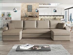 Sarokkanapé Comfivo Melissa III, Kárpit, 80x304x140cm