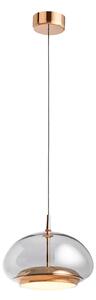 Függőlámpa LOOM DESIGN, Avalon, dimmable, Arany / Sárgaréz, Nappali, Üveg, Modern