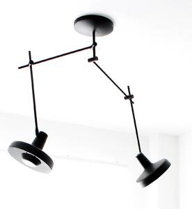 Mennyezeti Lámpa GRUPA, Arigato, dimmable, Fekete, Dolgozószoba / iroda, Fém