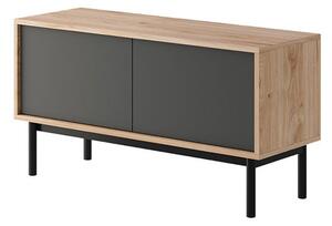 BASIC TV asztal BRTV104, 104x57x39, jackson hickory/grafit