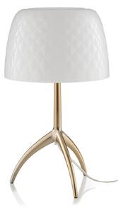 Asztali lámpa Foscarini, Lumiere, dimmable, Fehér, Nappali, Üveg, Dizájn