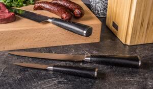 G21 Késkészlet Gourmet Premium 3 db + csiszolókő