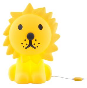 Asztali lámpa Mr Maria, Lion, dimmable, Sárga, Gyermekszoba, Műanyag