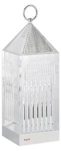 Kültéri Lámpa Kartell, Lantern, dimmable, Átlátszó, Erkély, Műanyag, Dizájn