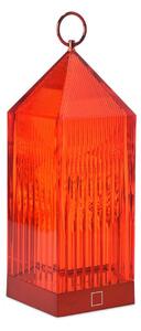 Kültéri Lámpa Kartell, Lantern, dimmable, Piros, Erkély, Műanyag, Dizájn