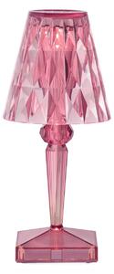 Kültéri Lámpa Kartell, Battery, Rózsaszín / Rosé, Erkély, Műanyag, Dizájn