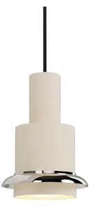 Chaumont Függőlámpa Ø19xH28 White/Nikkel