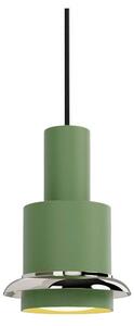 Chaumont Függőlámpa Ø15xH22 Green/Nikkel