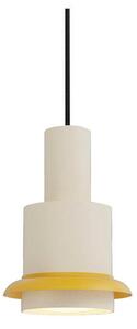 Chaumont Függőlámpa Ø15xH22 White/Yellow