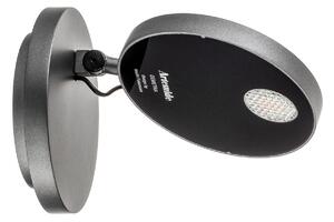 Fali Lámpa Artemide, Demetra Spotlight, dimmable, Fekete, Nappali, Fém, Dizájn