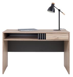 LOMO íróasztal, 120x76x55, tölgy estana/antracit