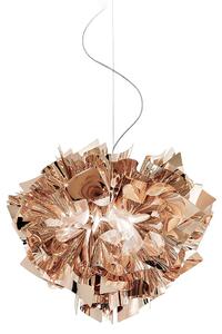 Függőlámpa Slamp, VELI, dimmable, Réz, Nappali, Műanyag, Dizájn