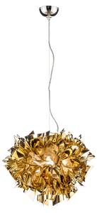 Függőlámpa Slamp, VELI, dimmable, Arany / Sárgaréz, Nappali, Műanyag, Dizájn