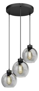 Függőlámpa TK Lighting, Cubus, dimmable, Szürke, Nappali, Üveg, Modern