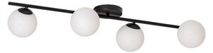 Mennyezeti Lámpa Euluna, Glassy, dimmable, Fekete, Nappali, Üveg, Modern