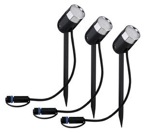 Spotlámpa Paulmann, Pike, dimmable, Fekete, Műanyag, Modern