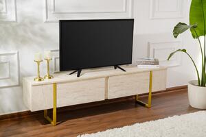 Serenity TV-állvány, travertin, 180 cm