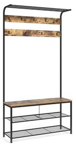 Vicco Fyrk kabáttartó cipőtartóval, 100 cm