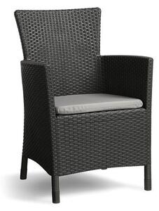 Keter Kerti szék Lowa 62 x 89 x 60 cm grafit
