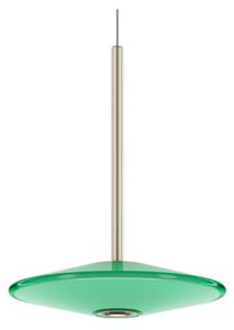 Függőlámpa LOOM DESIGN, dimmable, Zöld, Nappali, Üveg, Modern