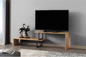 Asir TV asztal OVIT 44x153 cm barna/fekete AS0524