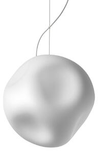 Függőlámpa Foscarini, Hoba Media, dimmable, Fehér, Nappali, Üveg, Dizájn