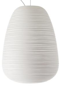 Függőlámpa Foscarini, Rituals 1, dimmable, Fehér, Nappali, Üveg, Dizájn