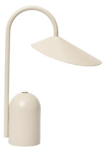 Asztali lámpa ferm LIVING, Arum, dimmable, Bézs, Terasz, Fém, Dizájn