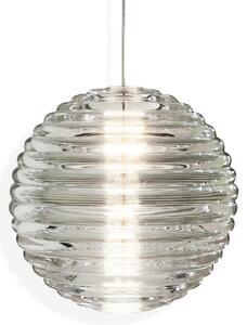 Függőlámpa Tom Dixon, Press Sphere, dimmable, Átlátszó, Nappali, Üveg, Dizájn