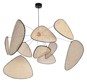 Függőlámpa MARKET SET, Screen XL, dimmable, Fa, Nappali, Fa, Dizájn