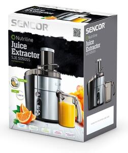 Sencor SJE 5050SS gyümölcscentrifuga, ezüst