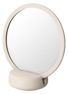 Krémfehér asztali kozmetikai tükör, magasság 18,5 cm - Blomus