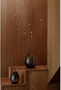 Raindrop barna üvegváza, magasság 24 cm - Blomus
