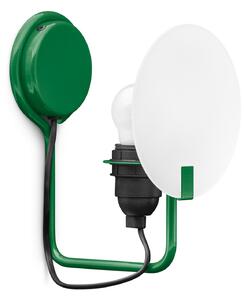Fali Lámpa Stilnovo, Bugia, dimmable, Zöld, Nappali, Fém, Dizájn