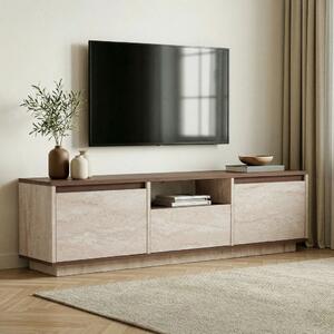 Sentinel TV-állvány, travertin, 160 cm