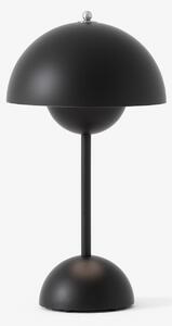 Asztali lámpa &Tradition, Flowerpot VP9, dimmable, Fekete, Nappali, Műanyag, Dizájn