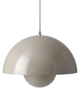 Függőlámpa &Tradition, Flowerpot VP7, dimmable, Szürke, Nappali, Fém, Dizájn