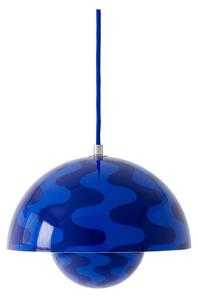 Függőlámpa &Tradition, Flowerpot VP1, dimmable, Kék, Nappali, Fém, Dizájn