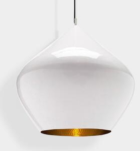 Függőlámpa Tom Dixon, Beat, dimmable, Fehér, Nappali, Sárgaréz, Dizájn
