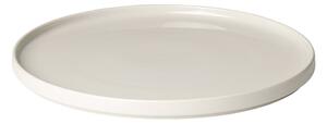 Pilar fehér kerámia szervírozó tányér - Blomus